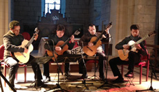 Quatour TAU - Concert a Picardie - Septvaux - Eglise - France, 01/juin/2013.