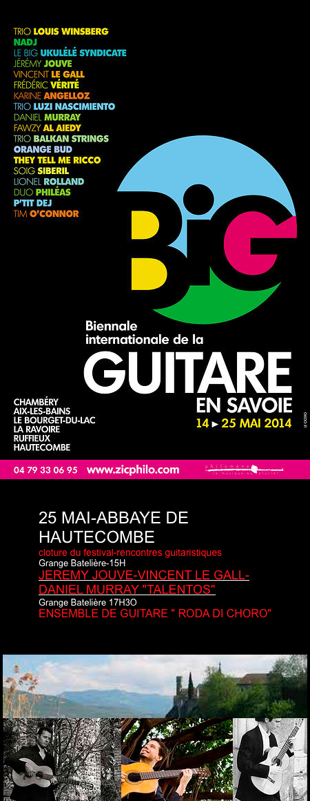 Biennale Internationale de la Guitare 2014 - 14-25 Mai 2014 10ème anniversaire