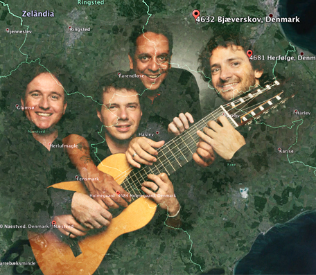 Quarteto TAU-José Henrique Campos, Daniel Murray, Breno Chaves,  Vitor Garbelotto