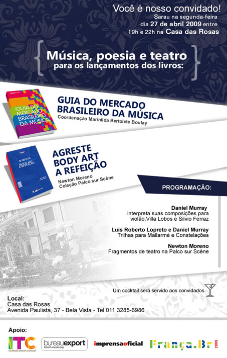 Lançamento do Guia do Mercado Brasileiro da Música na Casa das Rosas