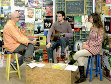 Daniel Murray no programa de TV - Em Cartaz - com Atilio e Roberta Bari(agosto/2009)