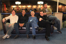 José Henrique de Campos, Breno Chaves, Paulo Bellinati, Fabio Bartoloni e Daniel Murray - foto: Fernando Palma