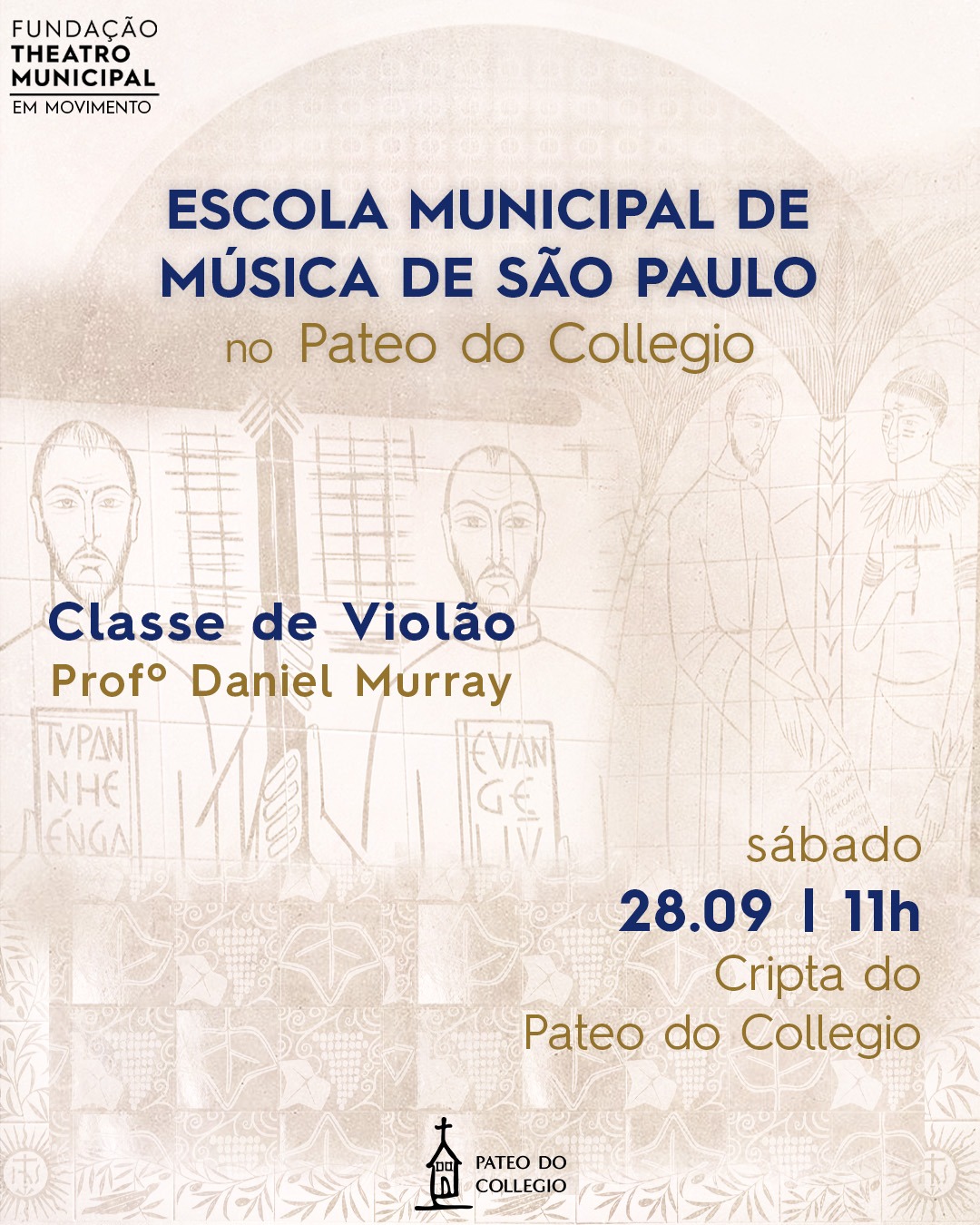  Escola Municipal de Música de São Paulo-Classe de violão:Daniel Murray